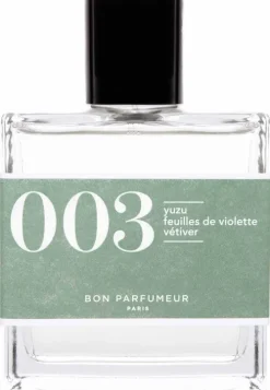 003 yuzu, violet leaves, vetiver|BON PARFUMEUR Best