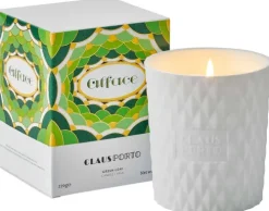 ALFACE Green Leaf Candle|Claus Porto Outlet