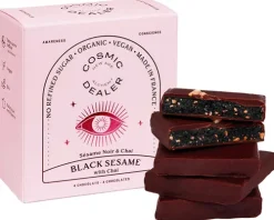 Black Sesame & Chaï nut butter chocolate box|Cosmic Dealer Discount