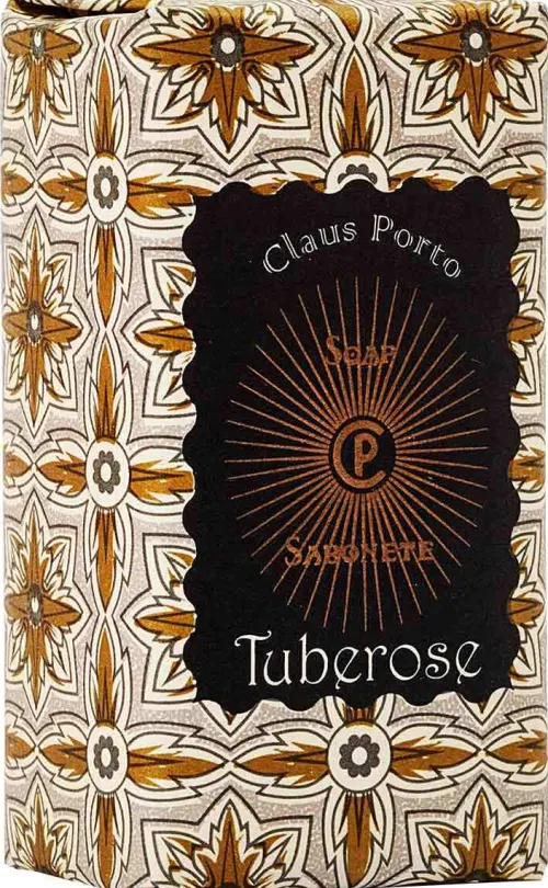 Black Sunburst Tuberose Mini Soap|Claus Porto