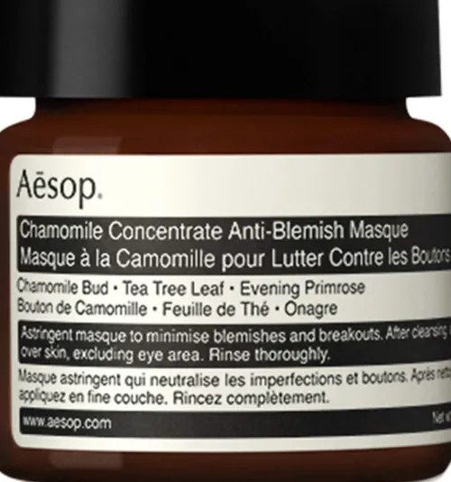 Chamomile Concentrate Anti-Blemish Masque|Aesop Best