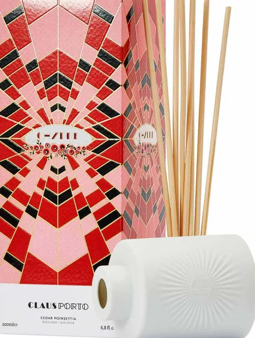 Chypre Cedar Poinsettia Diffuser|Claus Porto Discount