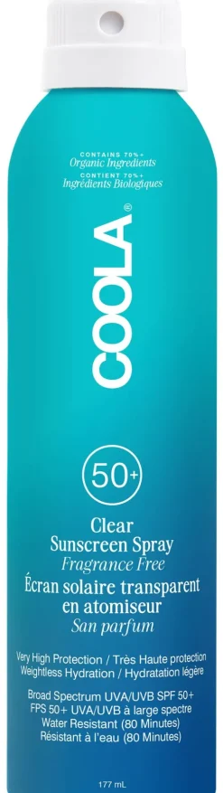Classic SPF 50 Body Spray Unscented|Coola® Hot