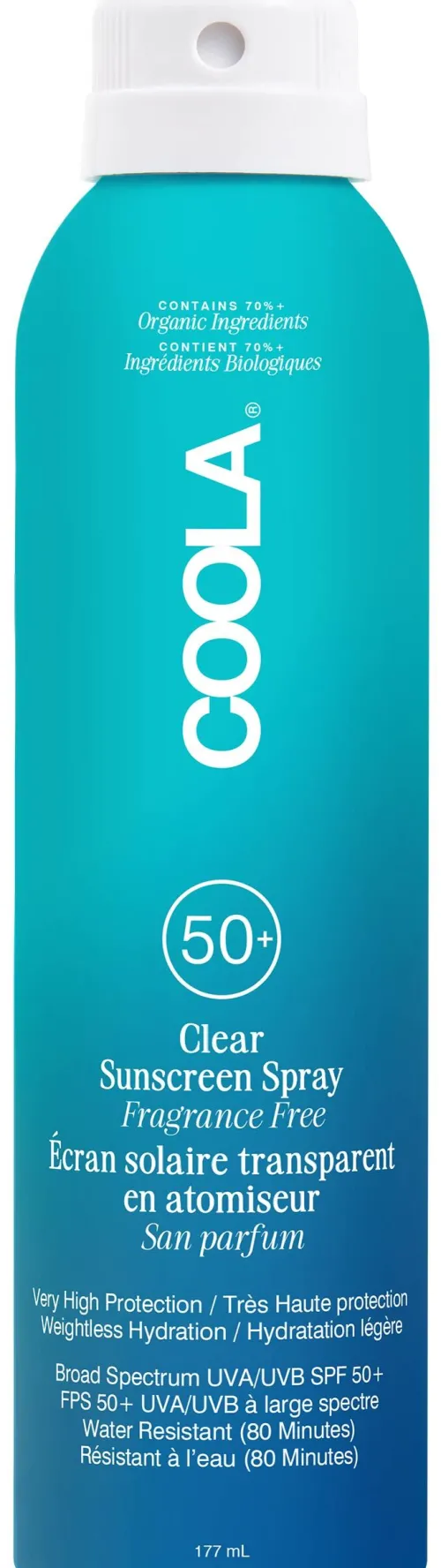 Classic SPF 50 Body Spray Unscented|Coola® Hot
