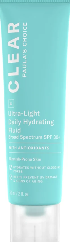 Clear Ultra-Light Daily Mattifying Fluid SPF 30|Paula's Choice Hot