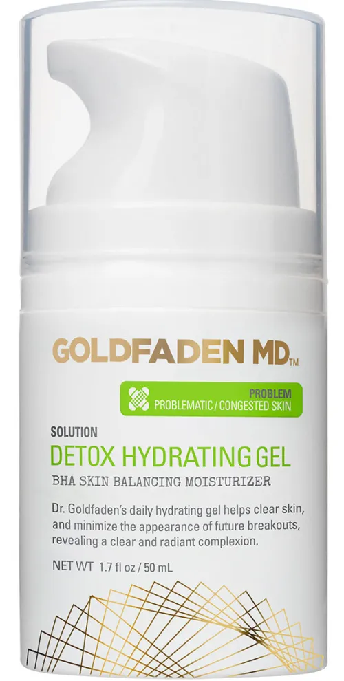 Detox Hydrating Gel - BHA Skin Balancing Moisturizer|Goldfaden MD Clearance
