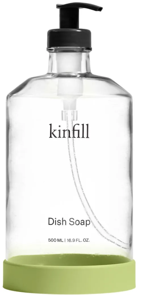 Dish Soap Cleaning Set - Lemon & Basil|Kinfill