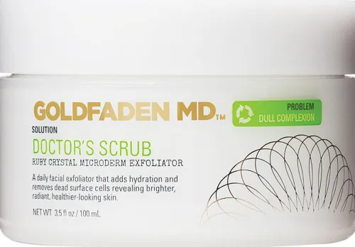 Doctor’s Scrub - Ruby Crystal Microderm Exfoliator|Goldfaden MD Best