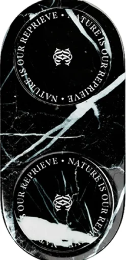 Double Black Marble Tray|COMMUNE Discount