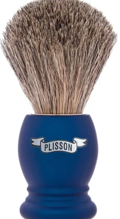 Essential Russian grey shaving brush - Night Blue|PLISSON 1808 Best