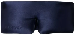 Eyelash Protecting Silk Sleep Mask - Midnight Blue|Drowsy Outlet