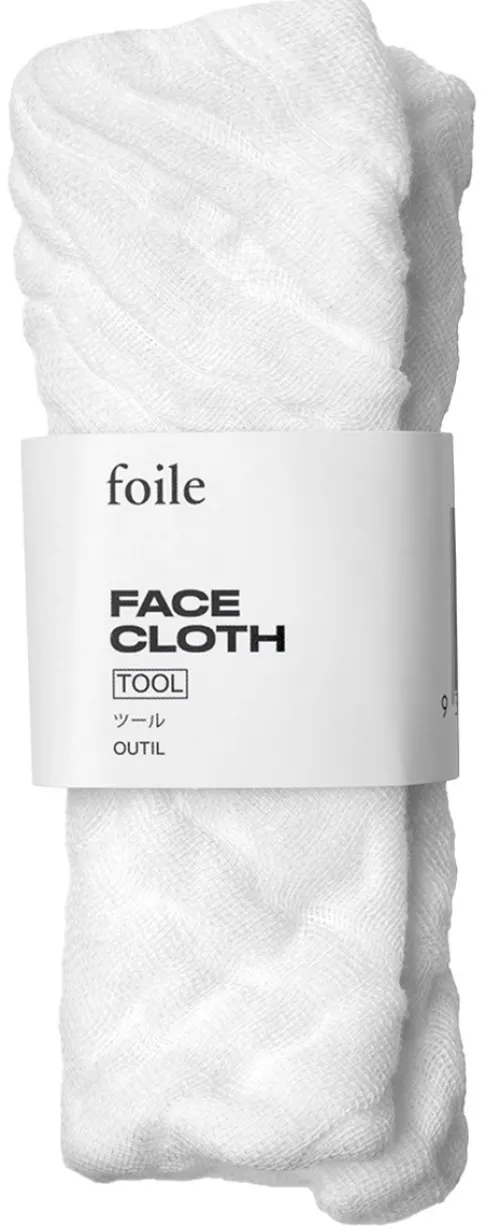 Face Cloth - 1 White|Foile Skincare Best