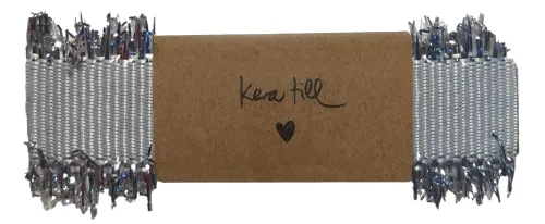 Gift Ribbon Silver Glitter|Kera Till Best
