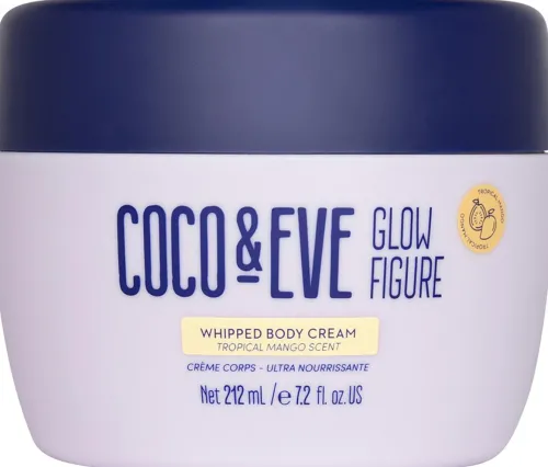 Glow Figure Whipped Body Cream - Tropical Mango Scent|Coco & Eve New