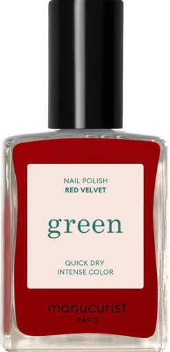 Green Nail Lacque RED VELVET|Manucurist Sale