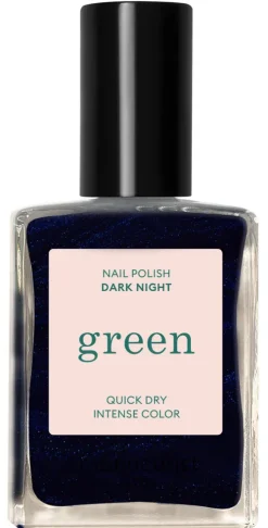 Green Nail Lacquer Dark Night|Manucurist Hot