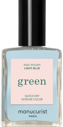 Green Nail Lacquer LIGHT BLUE|Manucurist Clearance