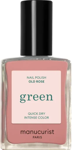 Green Nail Lacquer Old Rose|Manucurist