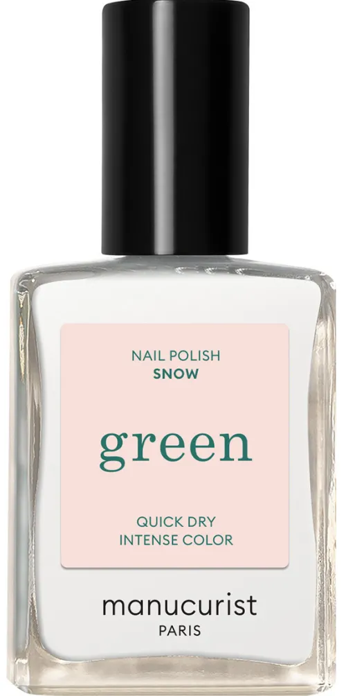 Green Nail Lacquer Snow|Manucurist Hot