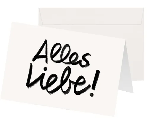Greeting Card Alles Liebe|Kera Till Outlet