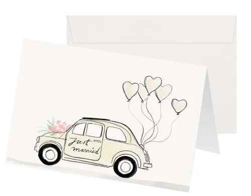 Greeting Card Just Married|Kera Till Outlet