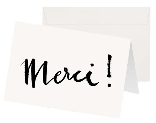 Greeting Card Merci!|Kera Till Hot