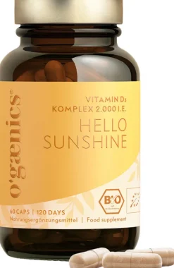 HELLO SUNSHINE Vitamin D3 Komplex 2000 I.E.|Ogaenics