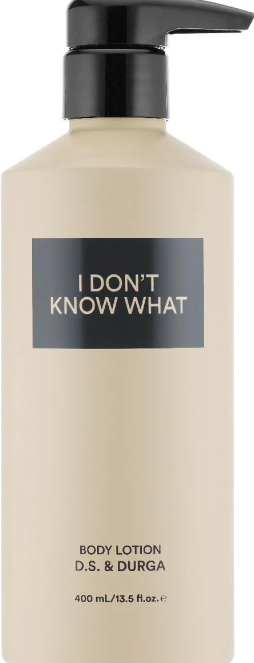 I Don't Know What Body Lotion|D.S. & DURGA