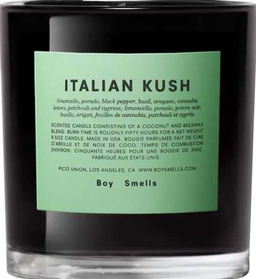 ITALIAN KUSH CANDLE|Boy Smells Discount