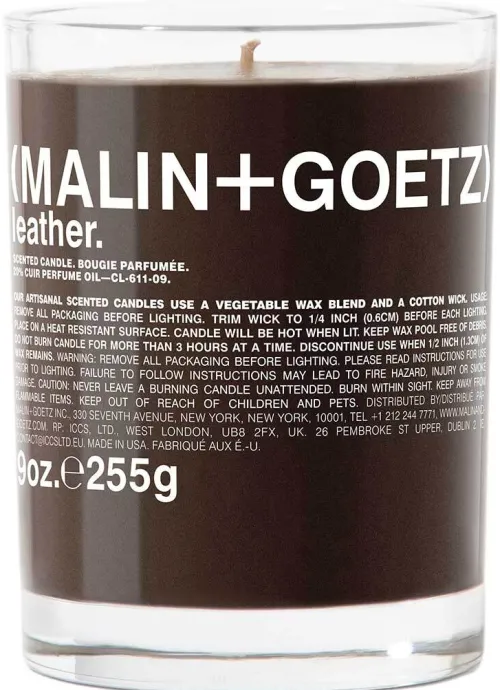 Leather Candle|Malin + Goetz Online