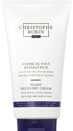 Night Recovery Cream with White Lotus Flower|Christophe Robin Discount