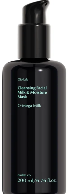 O-MEGA MILK Cleansing Facial Milk & Moisture Mask|Oio Lab Outlet