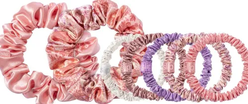 Pure Silk Scrunchie Set - boteh|Slip