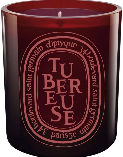 Red Candle Tubéreuse|Diptyque