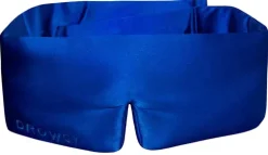 Silk Sleep Mask - Royal Blue|Drowsy Clearance