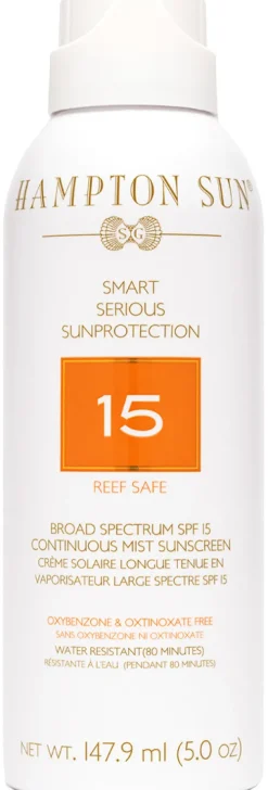 SPF 15 Continuous Mist|Hampton Sun New