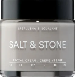 Spirulina & Squalane Facial Cream|SALT & STONE