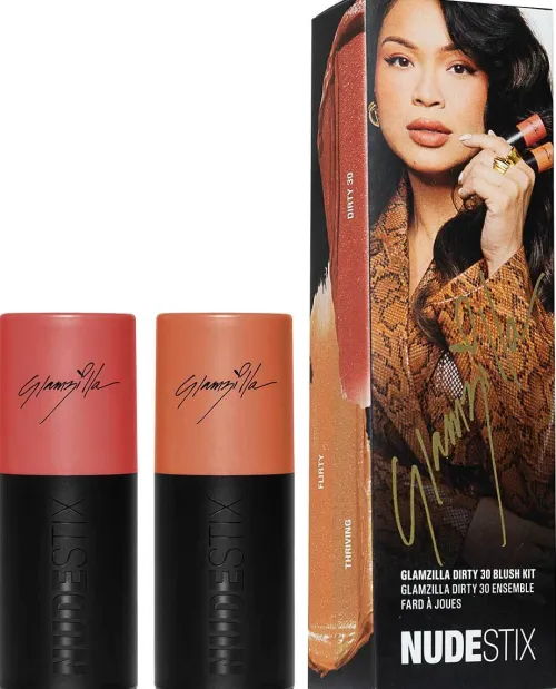 THE GLAMZILLA DIRTY 30 BLUSH KIT|Nudestix Online