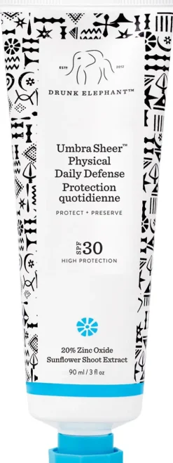 Umbra Sheer Physical Daily Defense SPF 30|DRUNK ELEPHANT Sale
