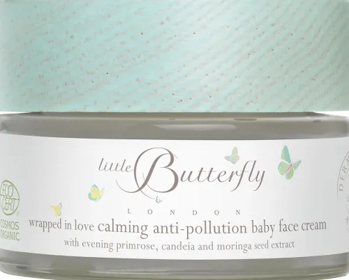 Wrapped in Love Calming Anti-Pollution Baby Face Cream|Little Butterfly London Best